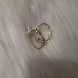 Gold ring set